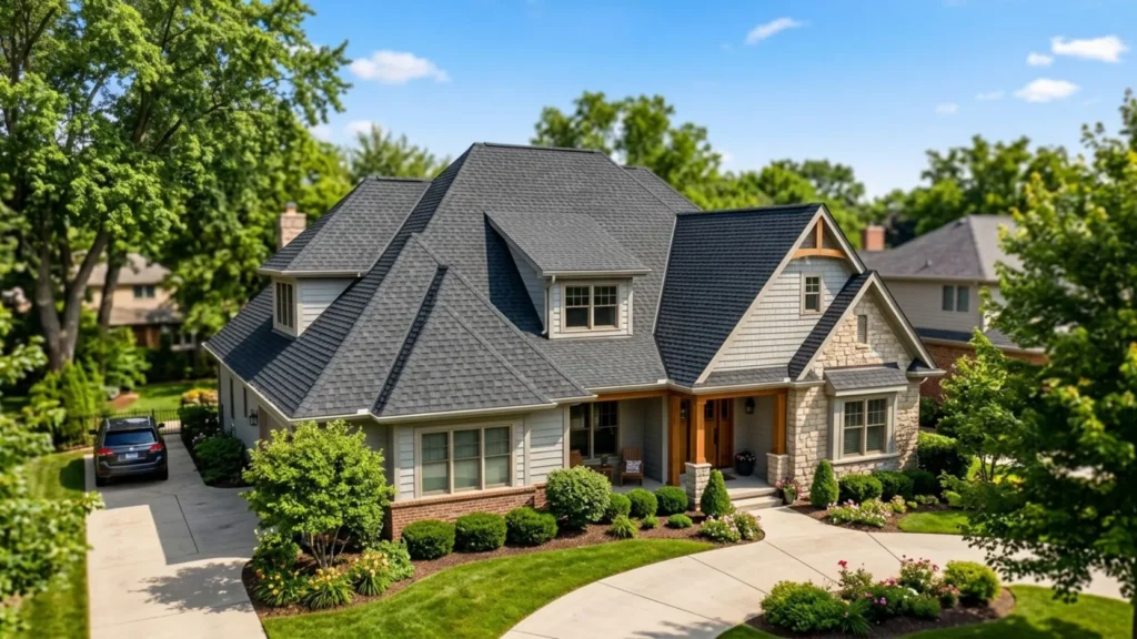 asphalt shingle roofing