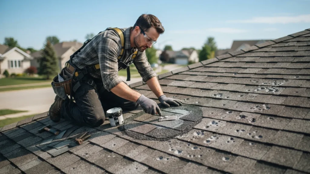 How to Repair Hail Damage Roofs