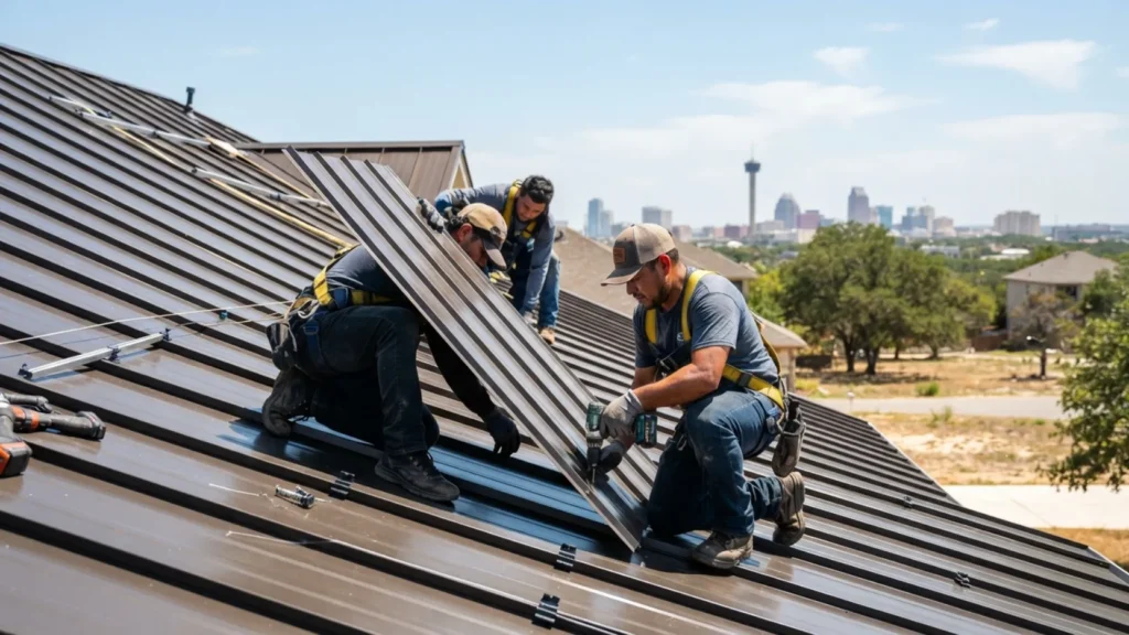 How to Install Metal Roofing in San Antonio