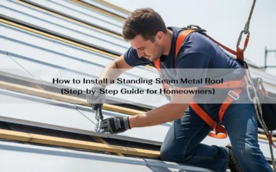 How to Install a Standing Seam Metal Roof (Step-by-Step Guide for Homeowners)