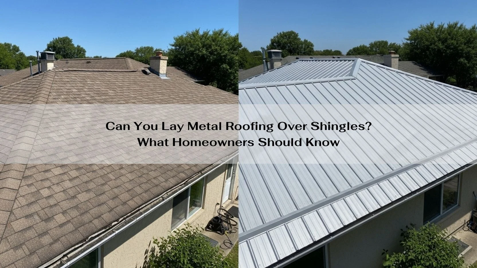 Can You Lay Metal Roofing Over Shingles