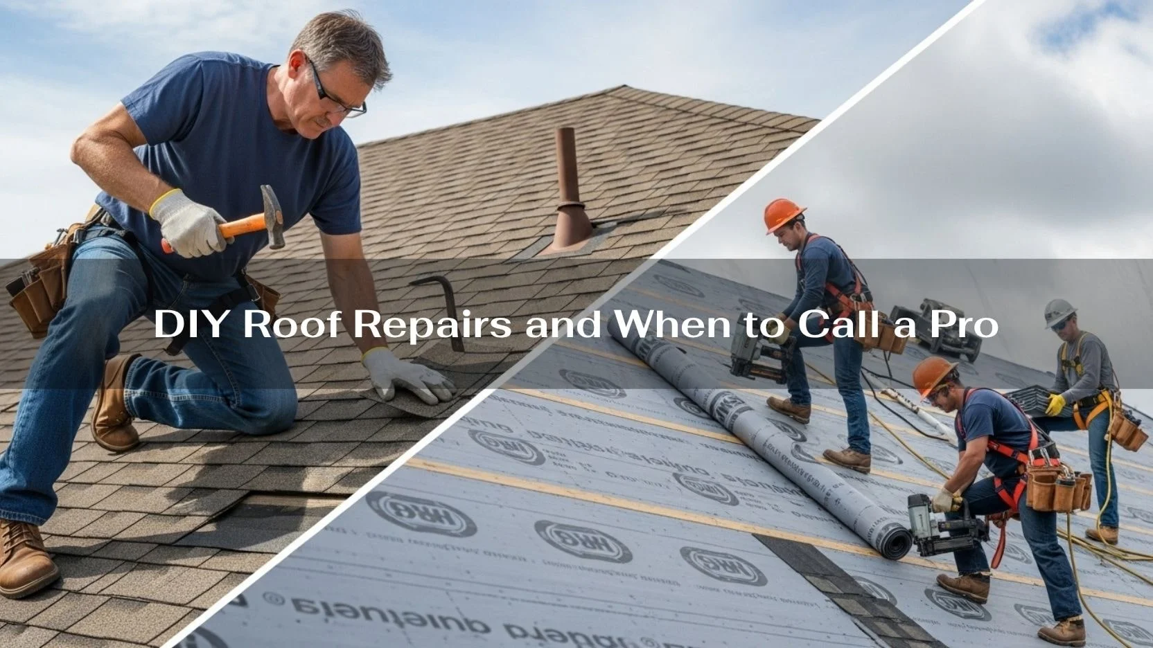 DIY Roof Repairs and When to Call a Pro