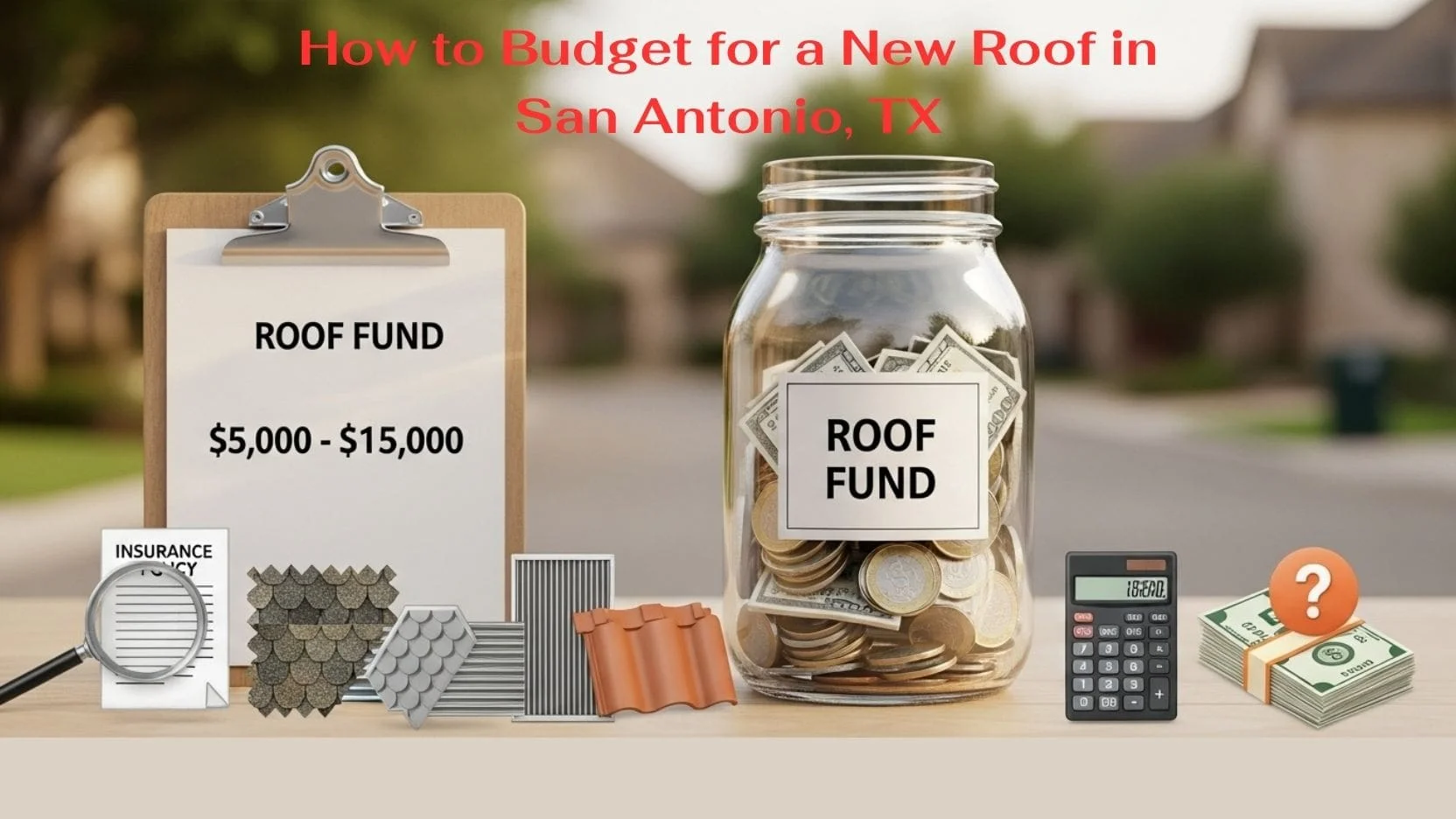 How to Budget for a New Roof in San Antonio, TX