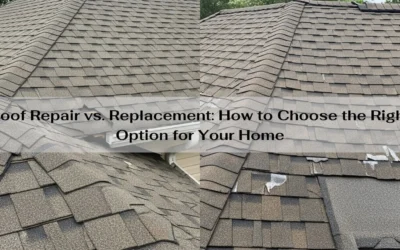 Roof Repair vs. Replacement: How to Choose the Right Option for Your Home