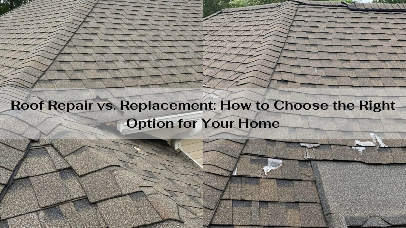 Roof Repair vs. Replacement
