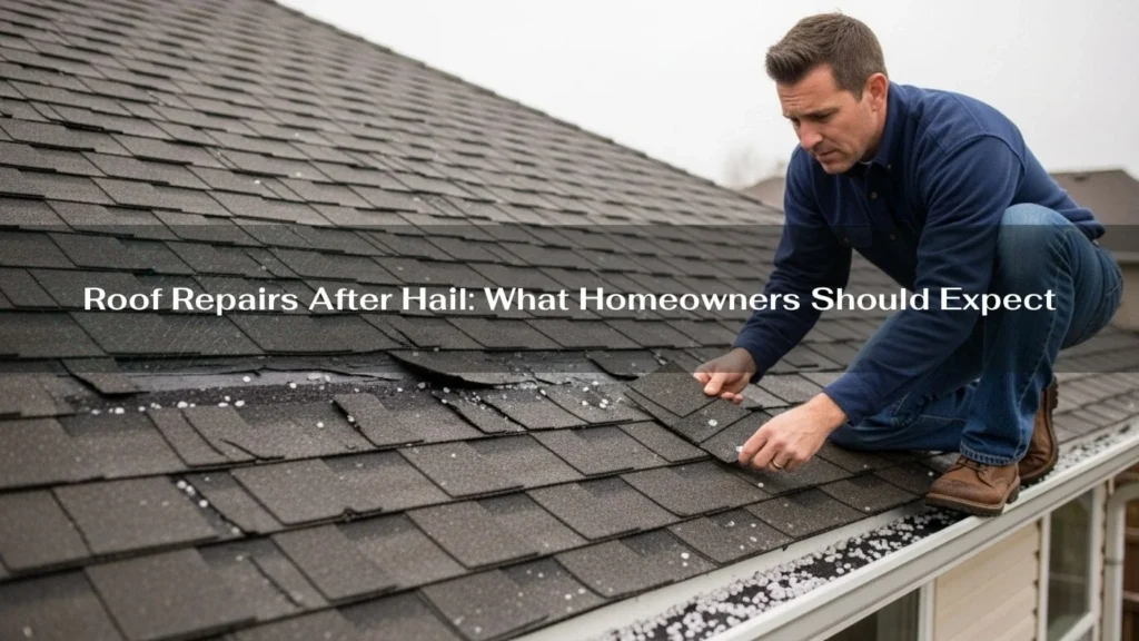 Roof Repairs After Hail: What to Expect
