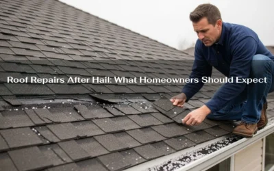 Roof Repairs After Hail: What Homeowners Should Expect