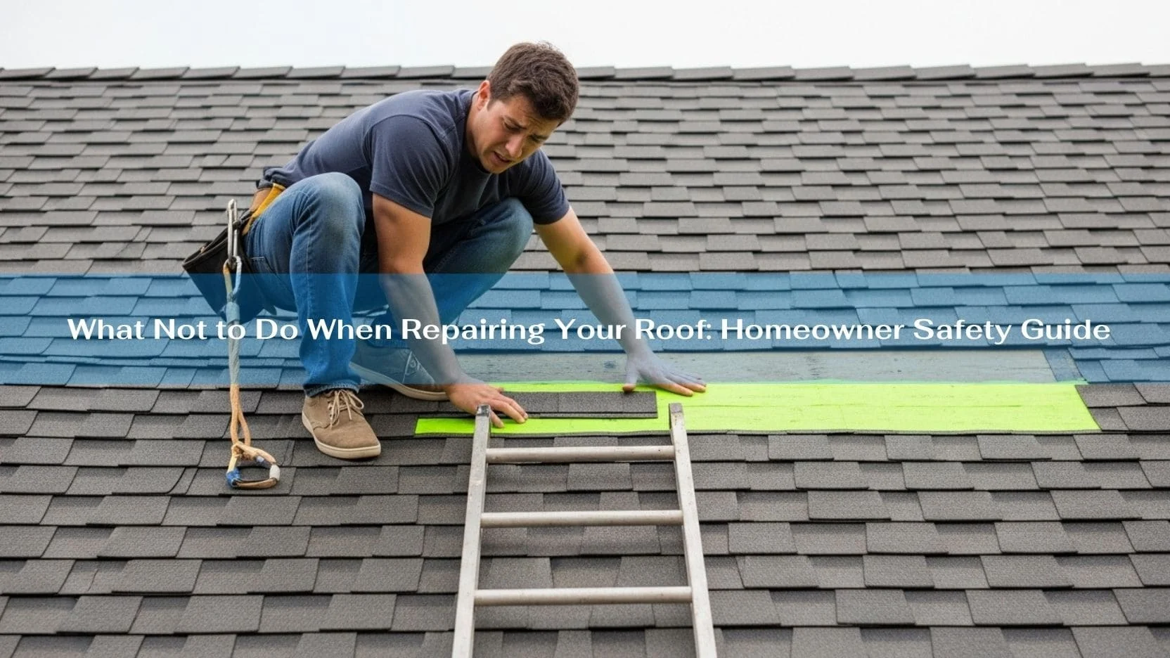 What Not to Do When Repairing Your Roof