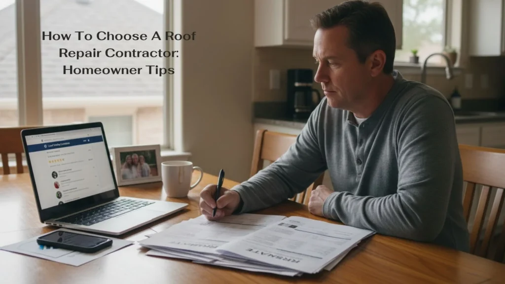 How To Choose A Roof Repair Contractor