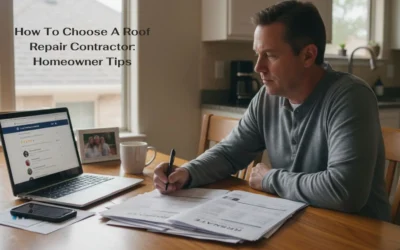 How To Choose A Roof Repair Contractor: Homeowner Tips