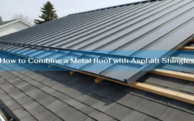 How to Combine a Metal Roof with Asphalt Shingles: A Homeowner’s Guide