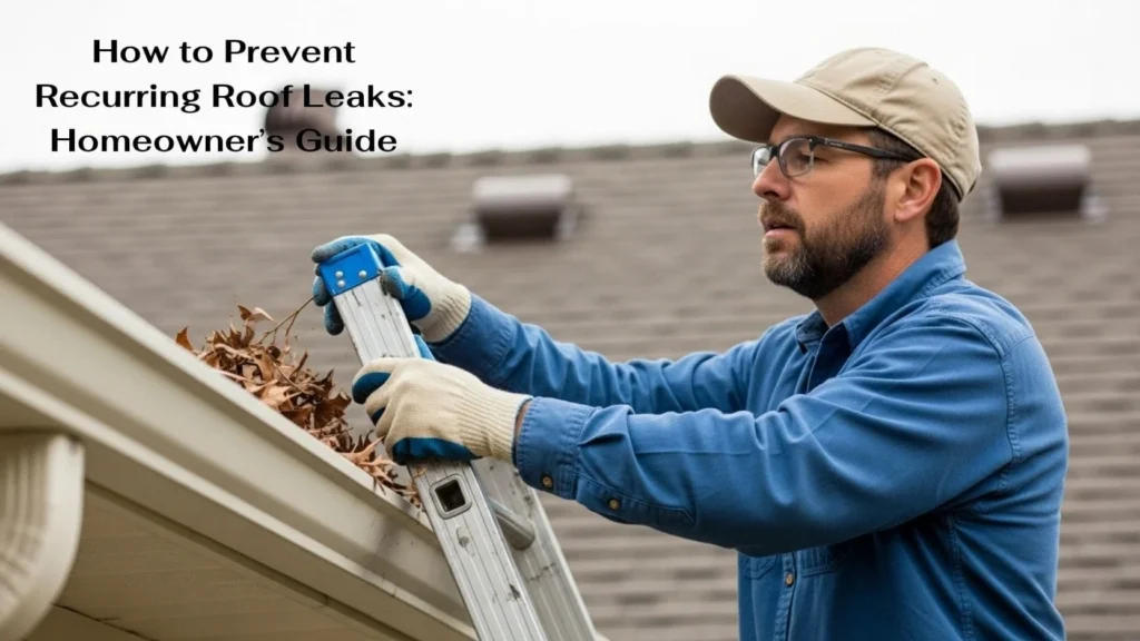 How to Prevent Recurring Roof Leaks