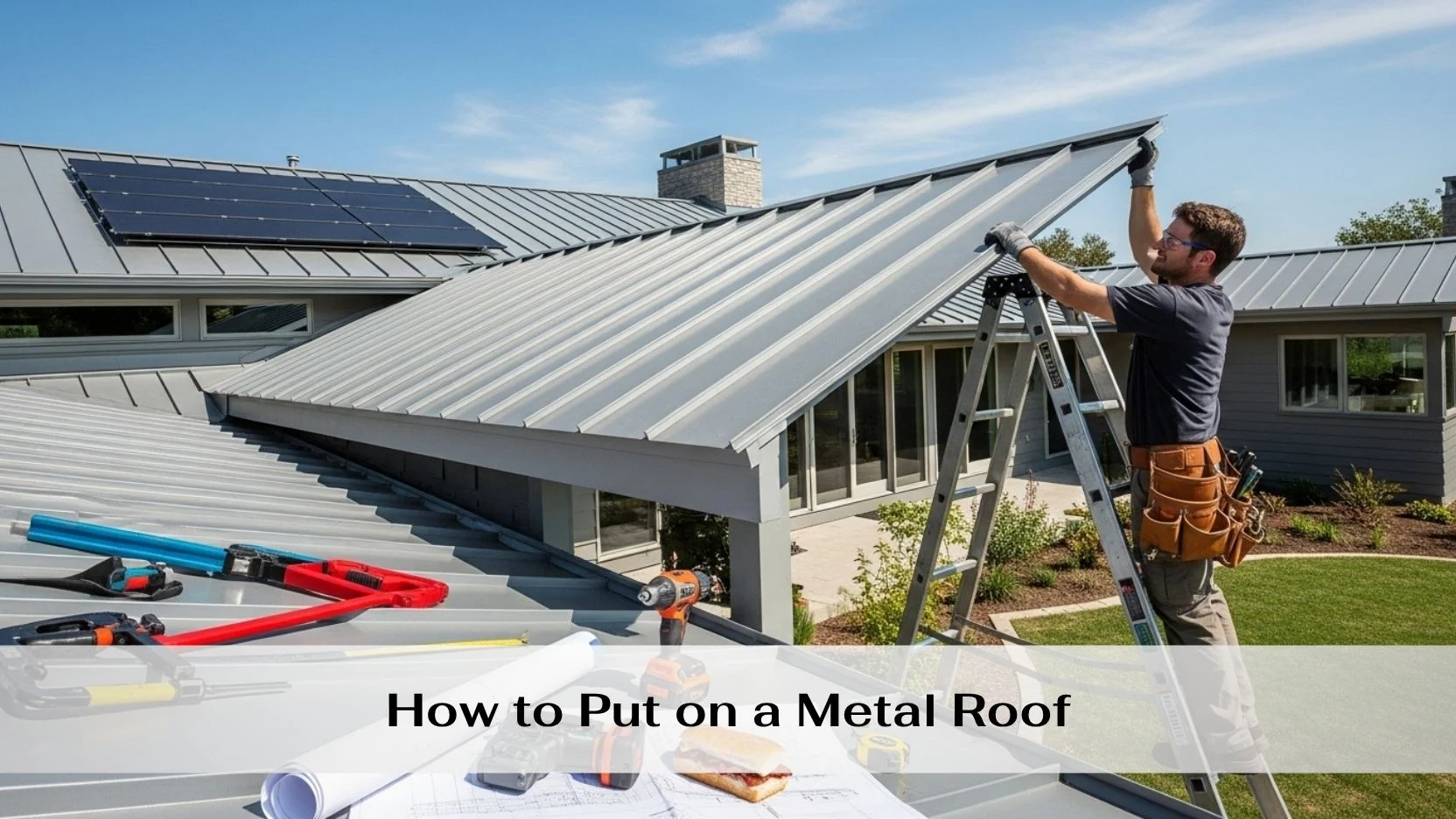 How to Put on a Metal Roof