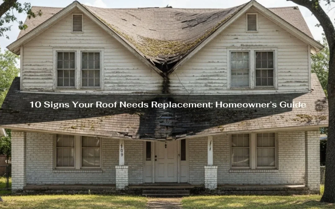 10 Signs Your Roof Needs Replacement: Homeowner’s Guide