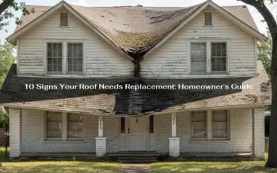 10 Signs Your Roof Needs Replacement: Homeowner’s Guide