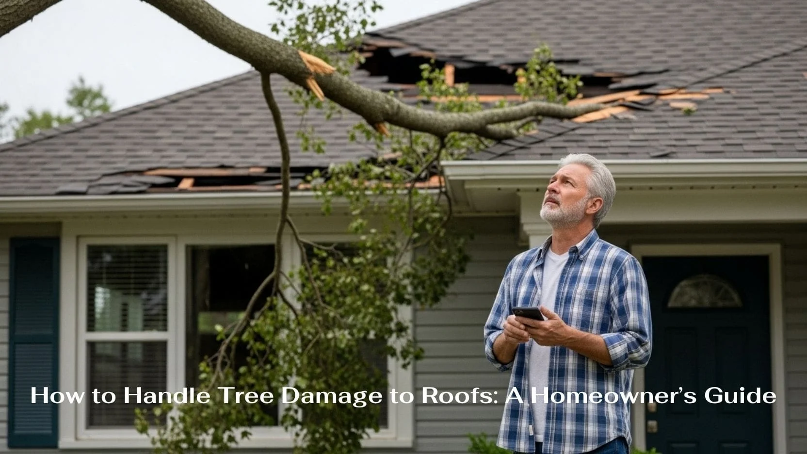 How to Handle Tree Damage to Roofs