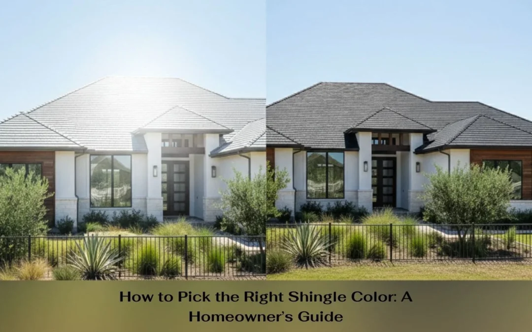 How to Pick the Right Shingle Color: A Homeowner’s Guide