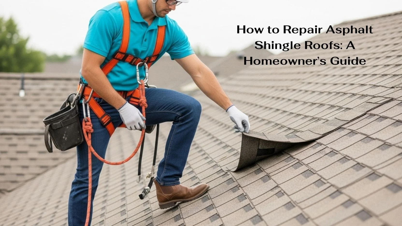 How to Repair Asphalt Shingle Roofs