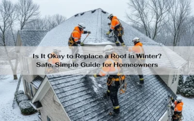 Is It Okay to Replace a Roof in Winter? Safe, Simple Guide for Homeowners