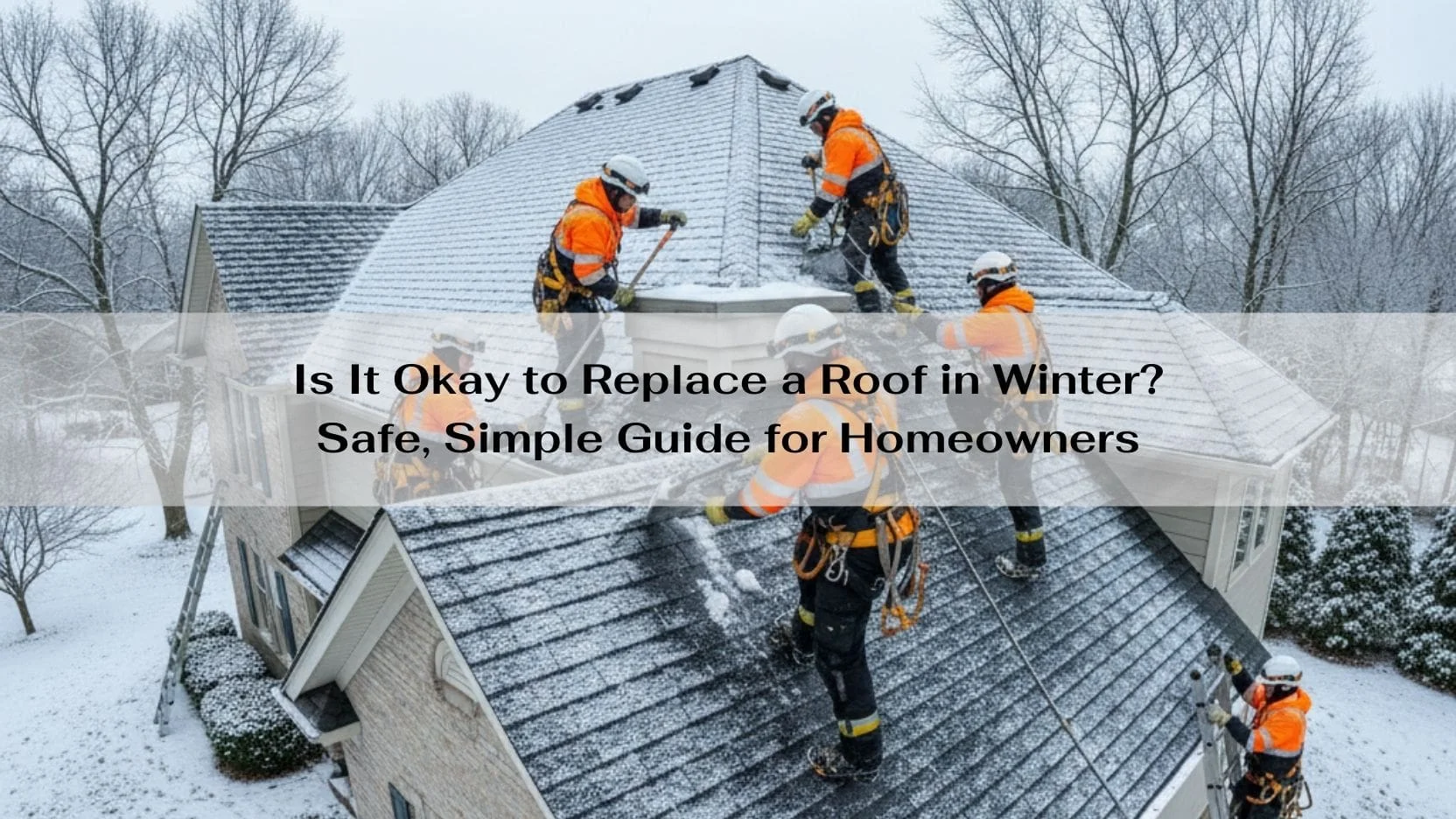Is It Okay to Replace a Roof in Winter