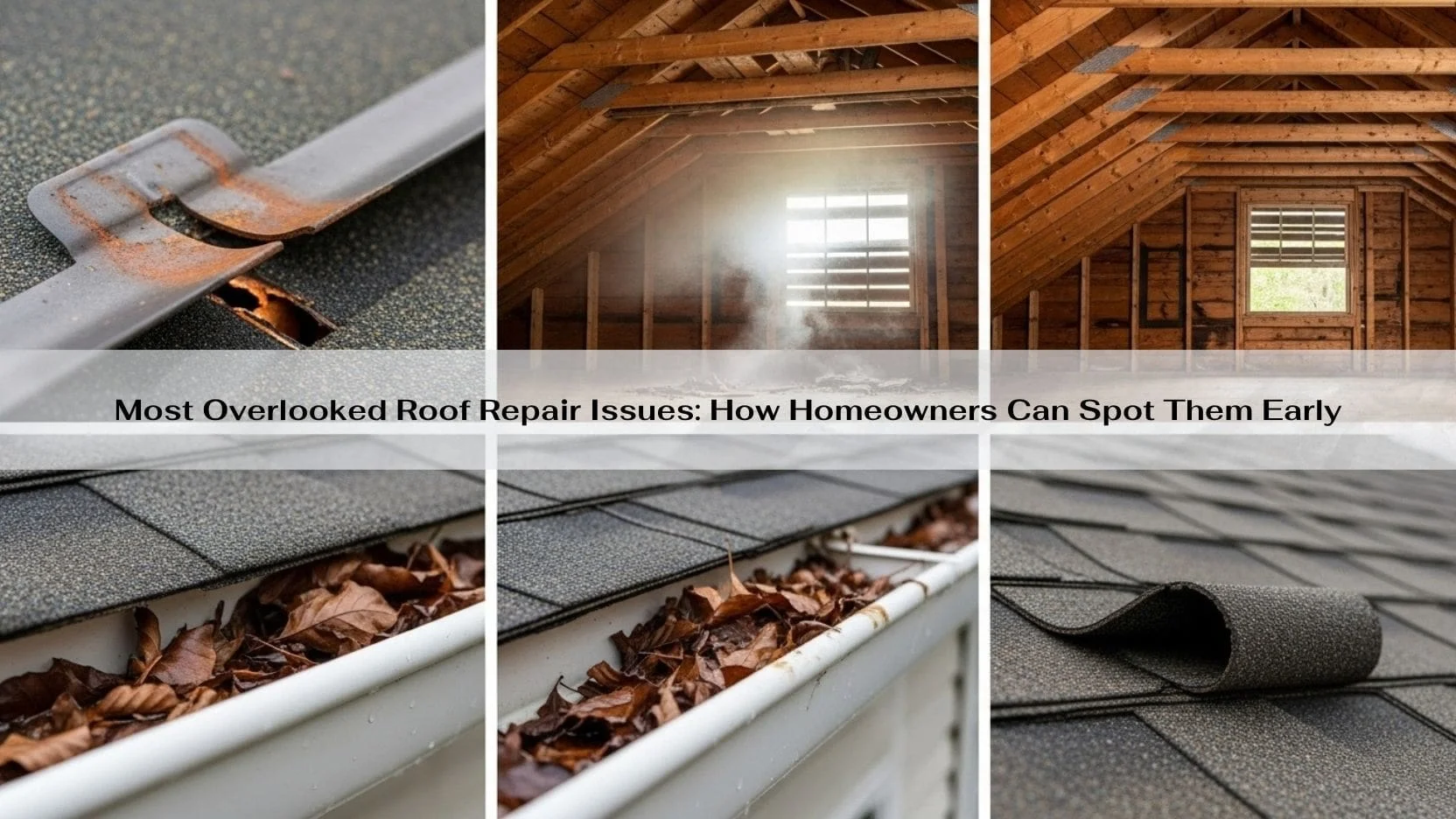Most Overlooked Roof Repair Issues