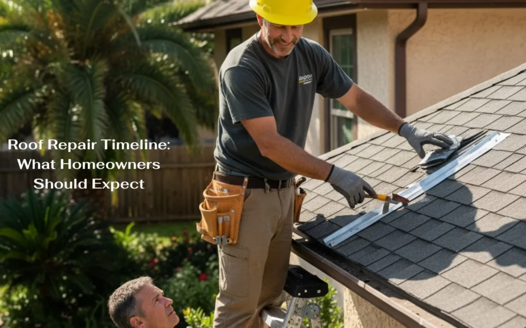 Roof Repair Timeline: What Homeowners Should Expect