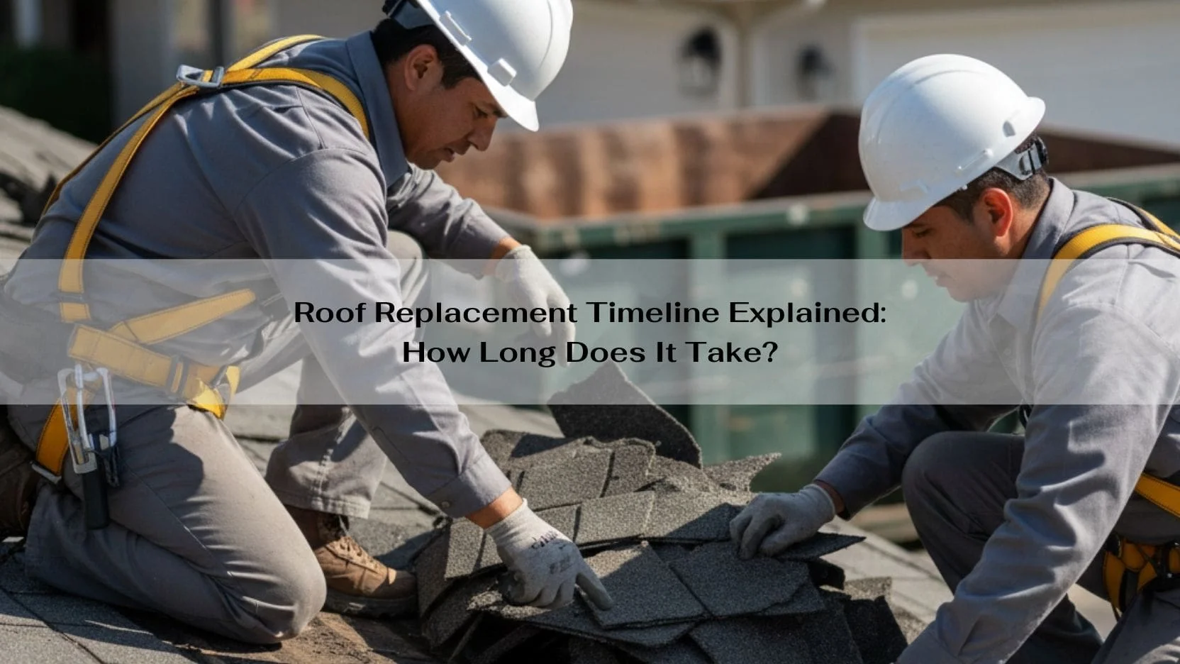 Roof Replacement Timeline Explained
