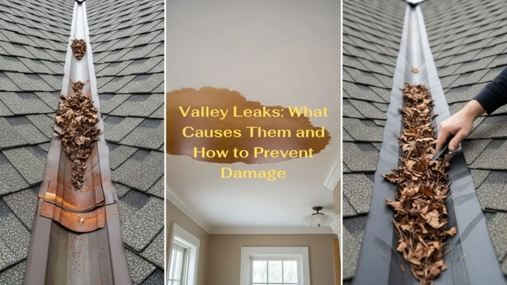Valley Leaks: What Causes Them and How to Prevent Damage