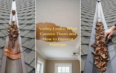 Valley Leaks: What Causes Them and How to Prevent Damage