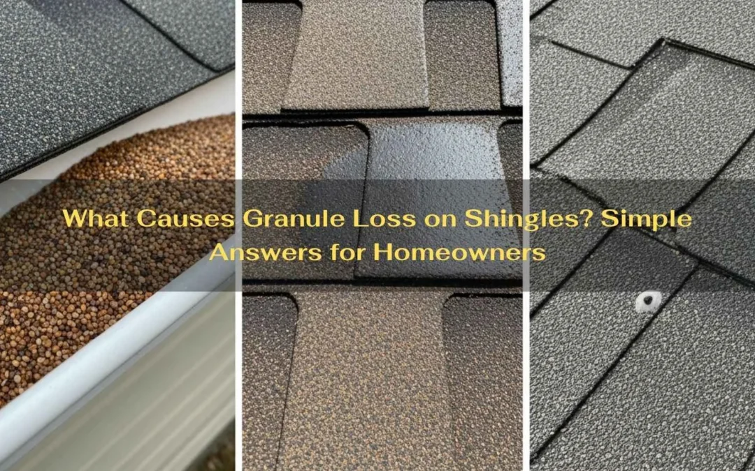 What Causes Granule Loss on Shingles? Simple Answers for Homeowners