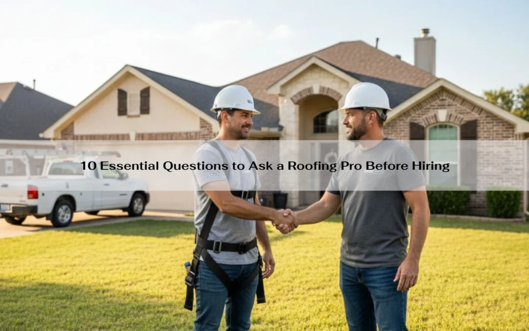 10 Essential Questions to Ask a Roofing Pro Before Hiring