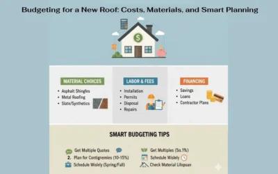 Budgeting for a New Roof: Costs, Materials, and Smart Planning