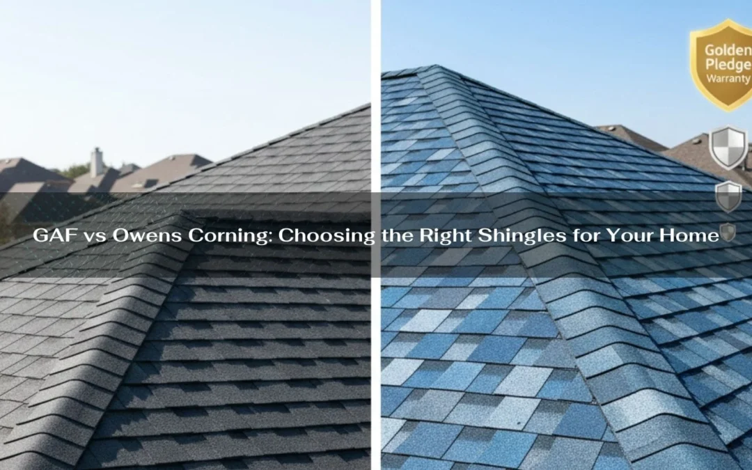 GAF vs Owens Corning: Choosing the Right Shingles for Your Home