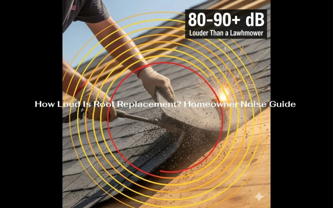 How Loud Is Roof Replacement? Homeowner Noise Guide