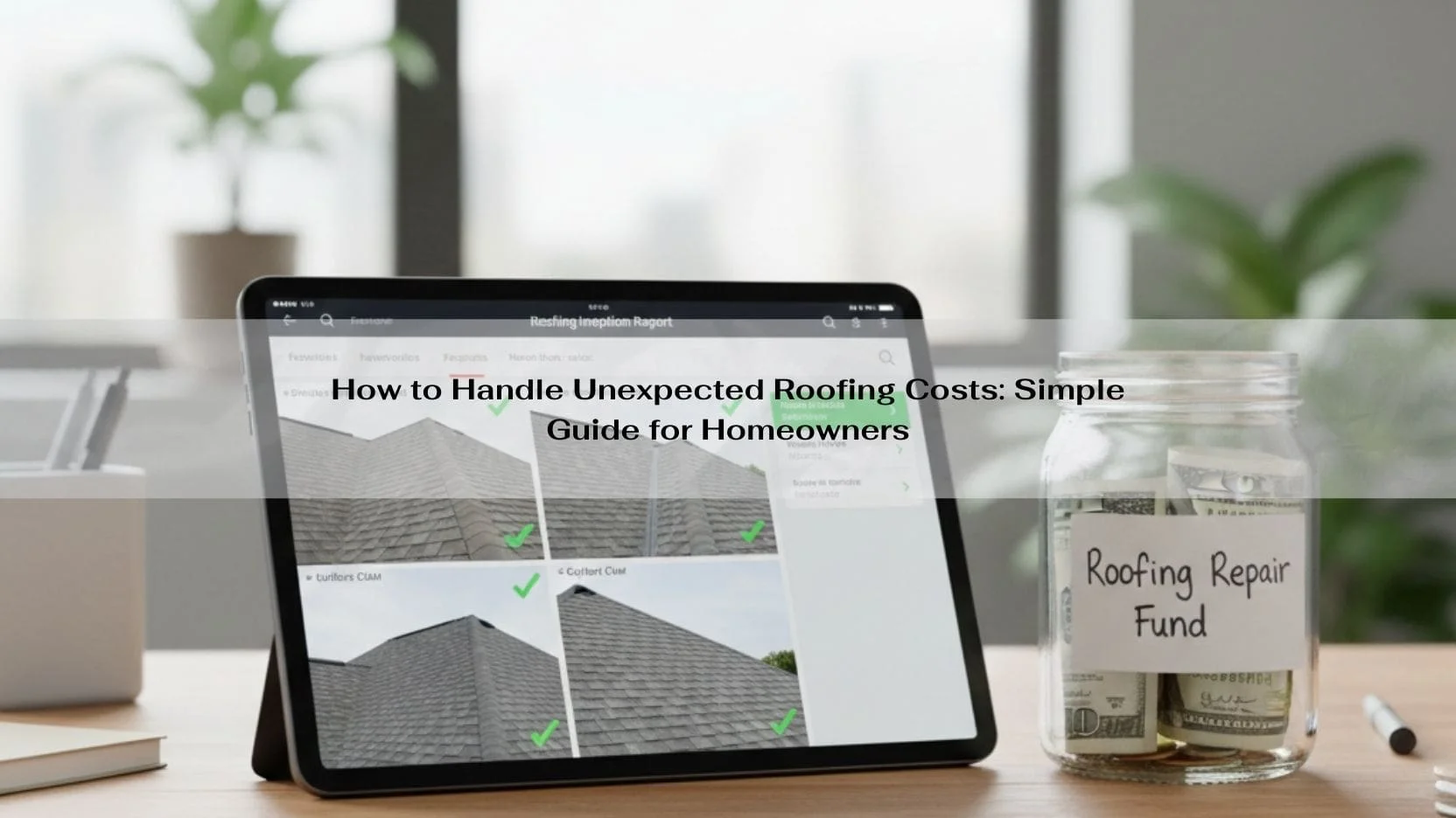 How to Handle Unexpected Roofing Costs