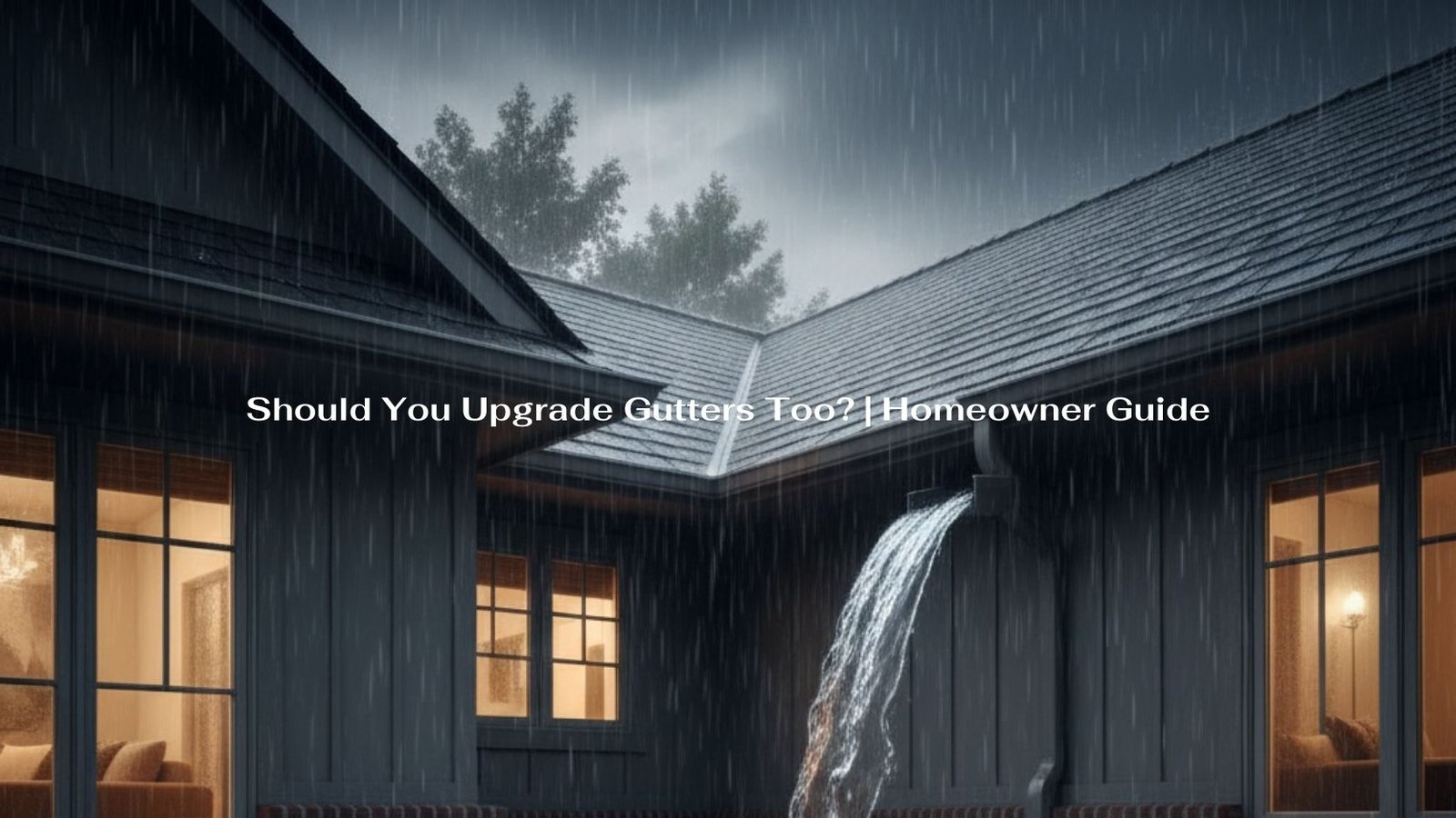 Should You Upgrade Gutters Too