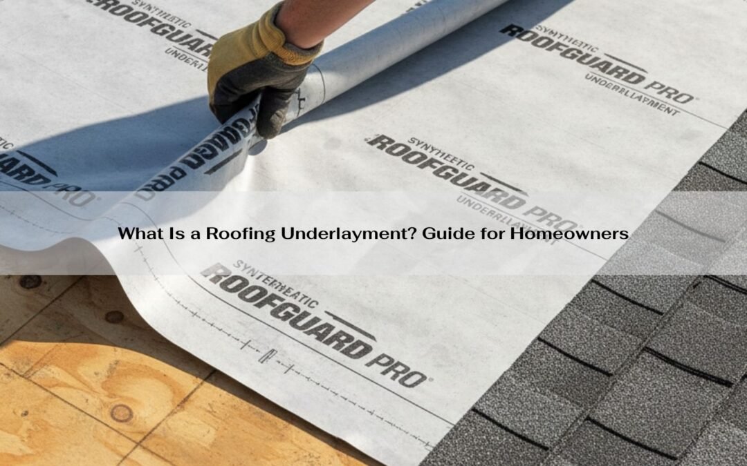 What Is a Roofing Underlayment? Guide for Homeowners