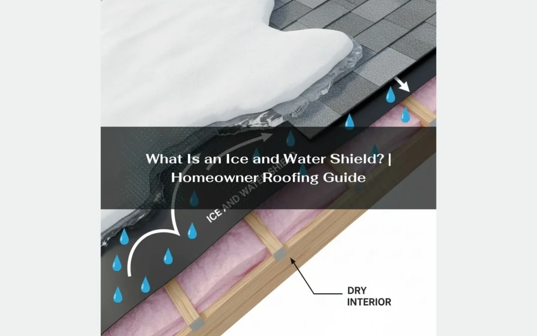 What Is an Ice and Water Shield? | Homeowner Roofing Guide