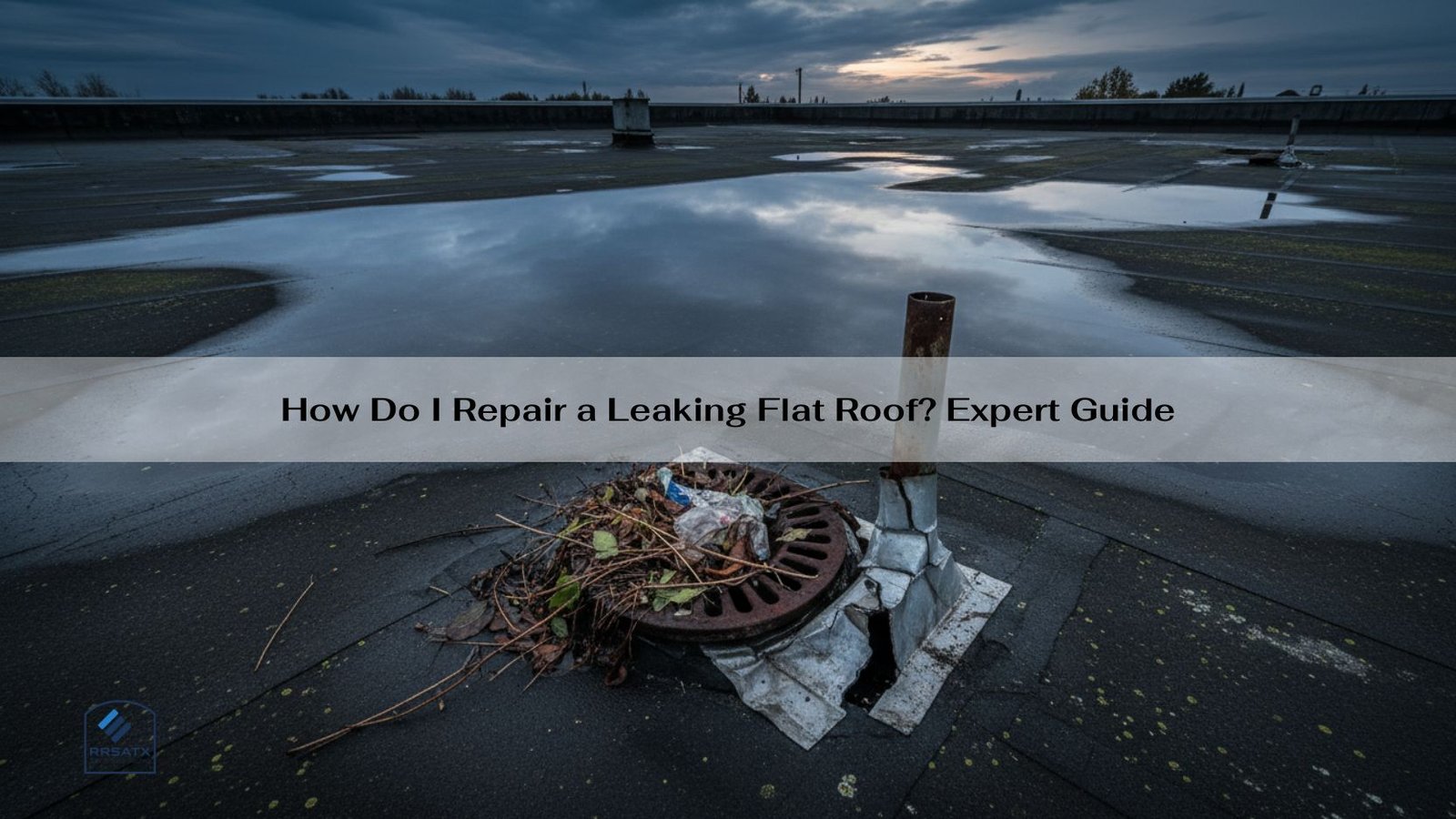 How Do I Repair a Leaking Flat Roof