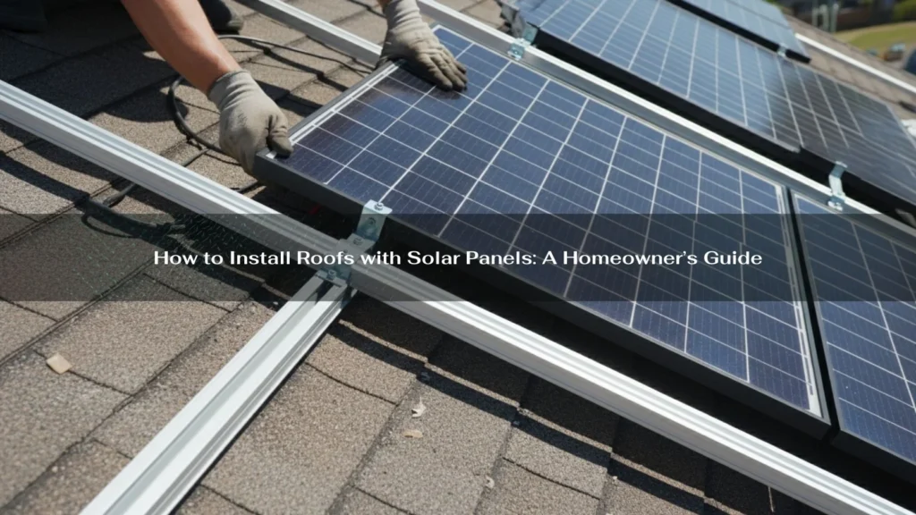 How to Install Roofs with Solar Panels