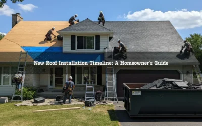 New Roof Installation Timeline: A Homeowner’s Guide