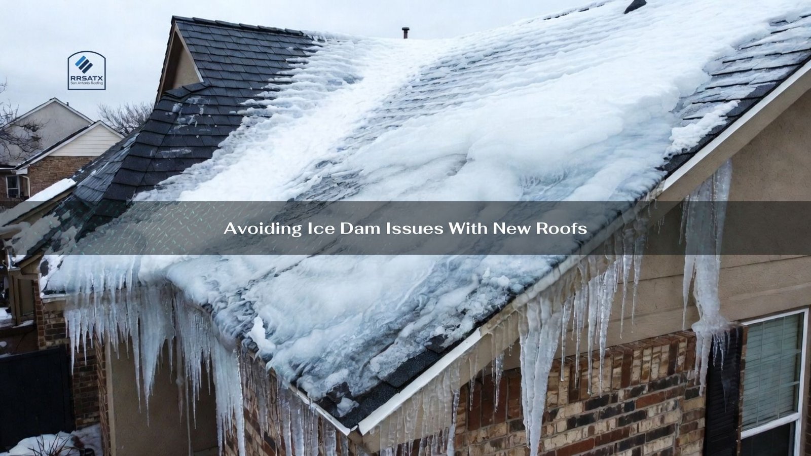 Avoiding Ice Dam Issues With New Roofs Avoiding Ice Dam Issues with New Roofs