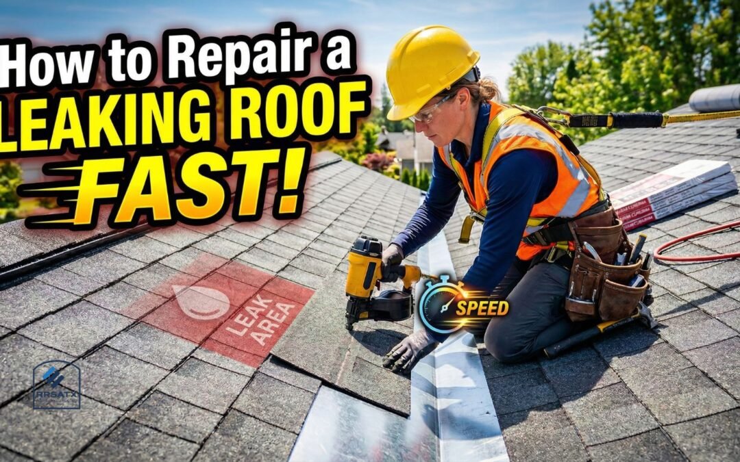 How To Repair A Leaking Roof Fast