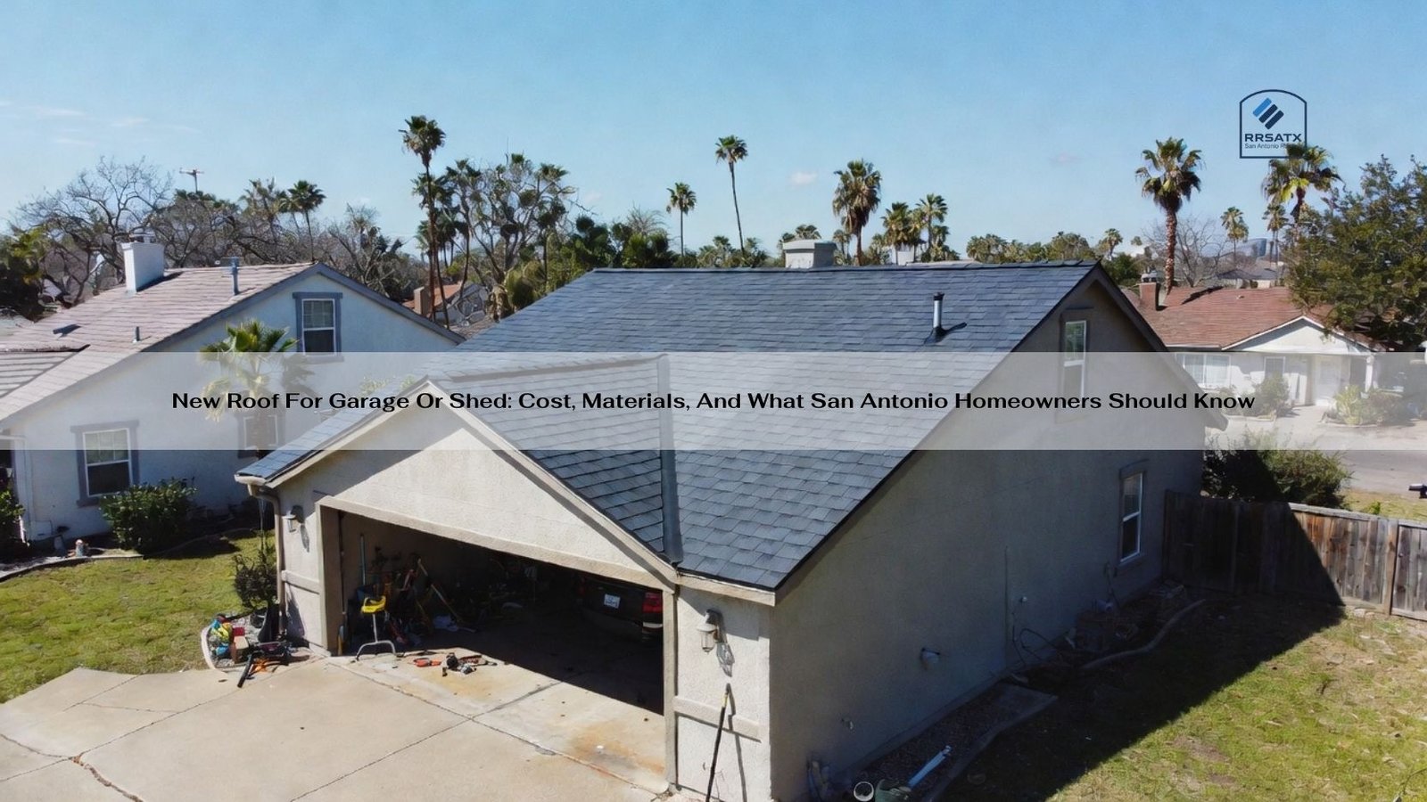 New Roof for Garage or Shed