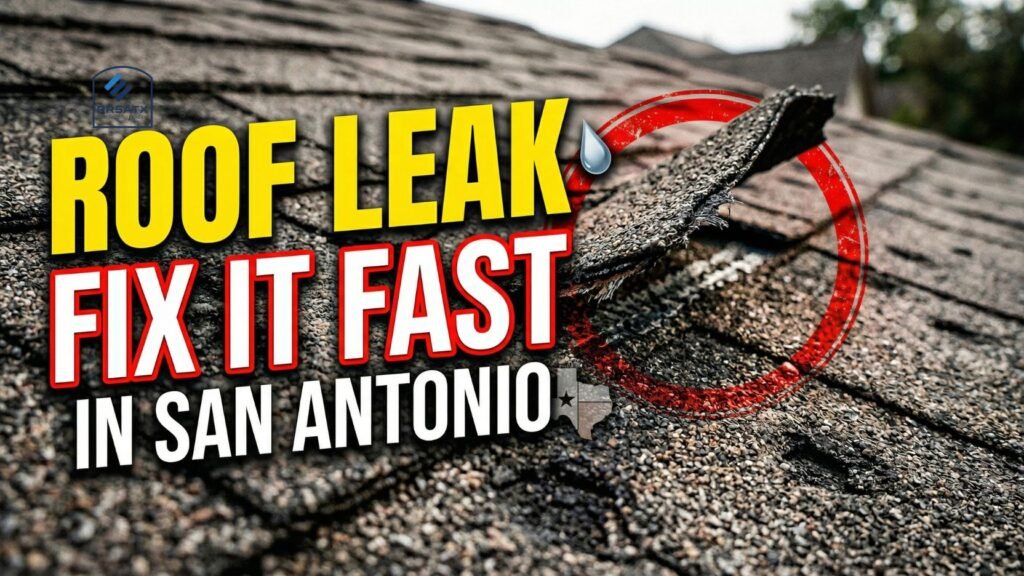 Roof Leak Fix It Fast in San Antonio