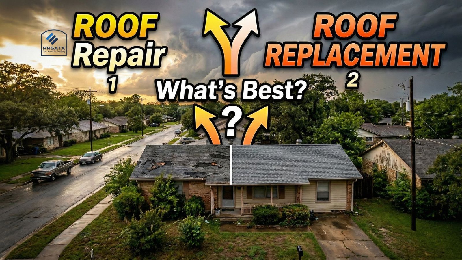 Roof Repair vs Roof Replacement: What's Best