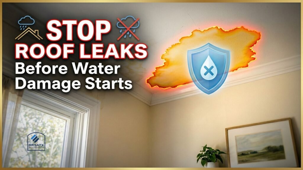Stop Roof Leaks Before Water Damage Starts
