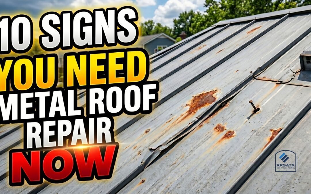10 Signs You Need Metal Roof Repair Now