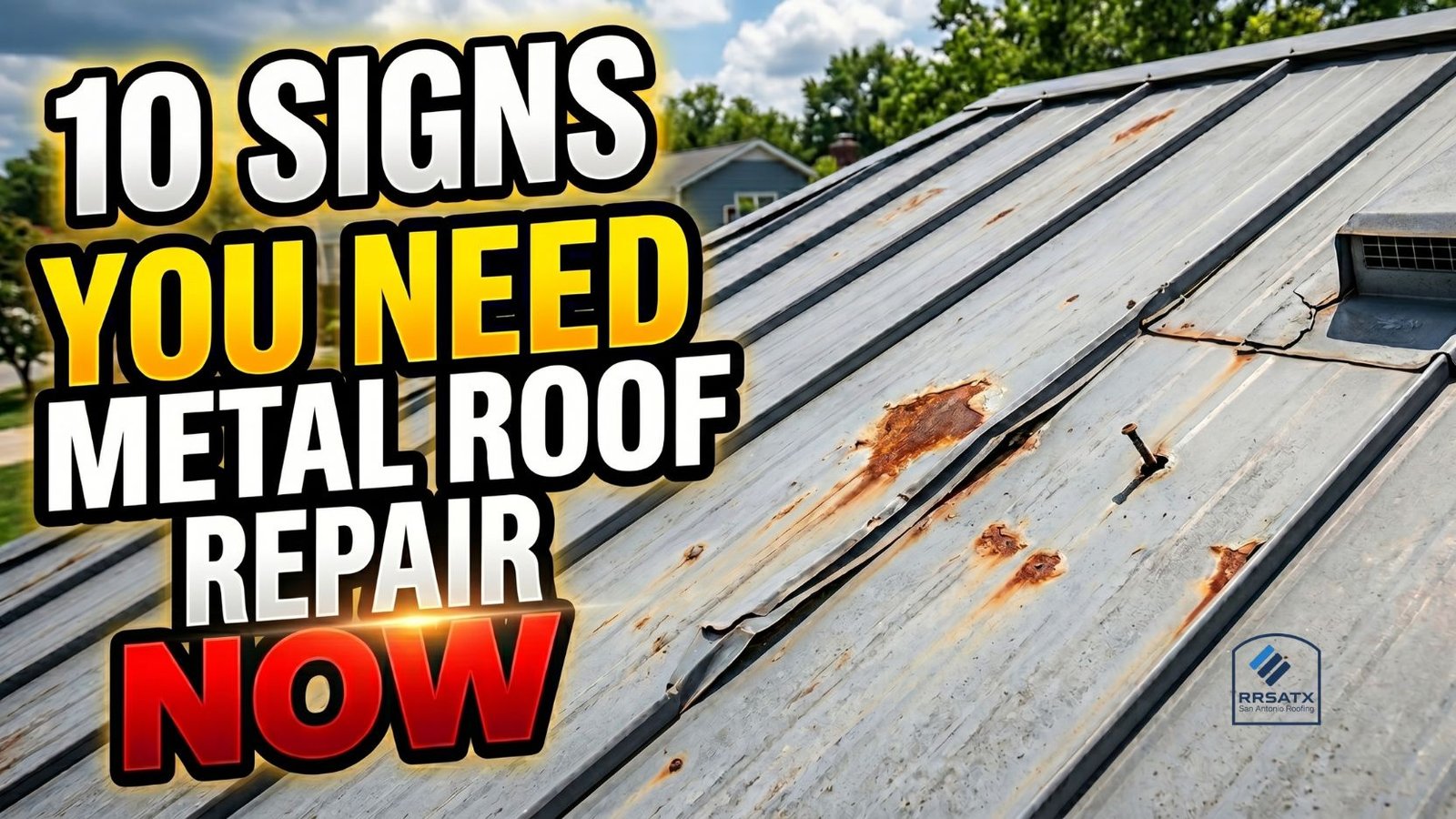 10 Signs You Need Metal Roof Repair Now