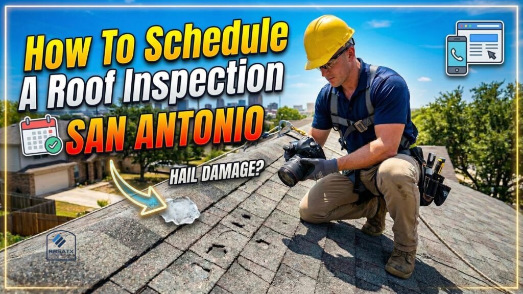 How to Schedule a Roof Inspection in San Antonio